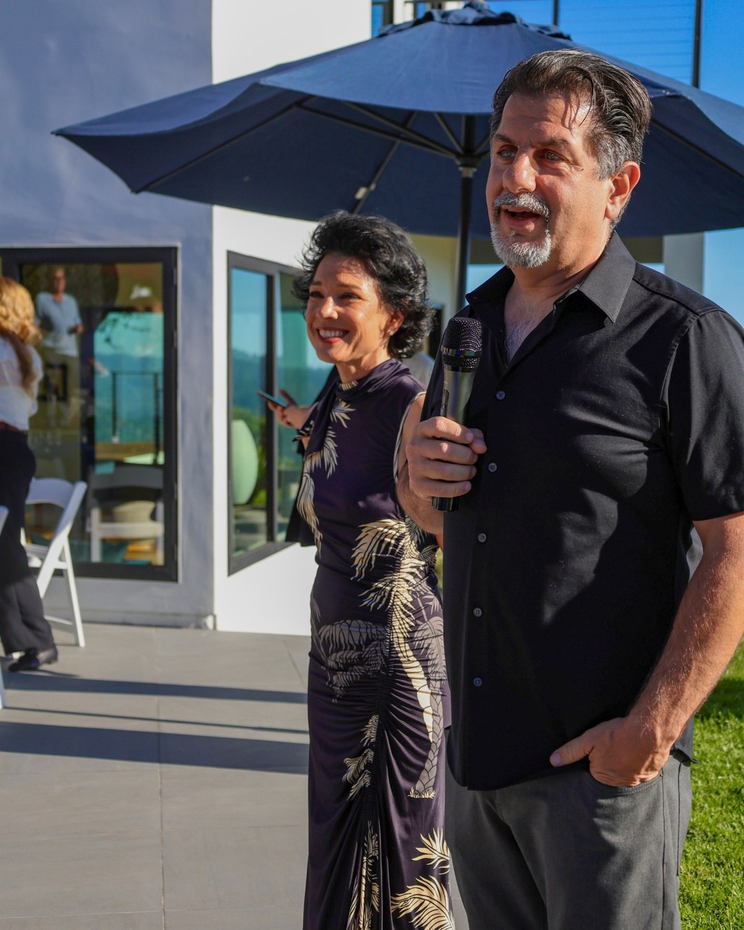 Rev and Rachel welcoming supporters at their September 2026 AUA gathering